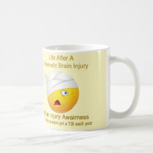 Gehirn-Verletzungs-Bewusstseins-Tasse Kaffeetasse