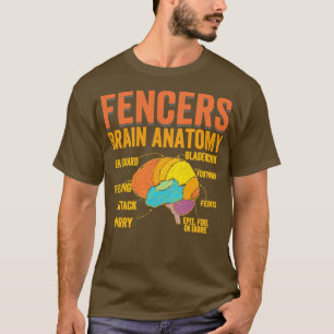 Gehirnanatomie von Zäunen (2) T-Shirt