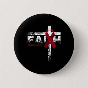 Gehirnaneurysma Bewusstsein Christliches Glaube un Button