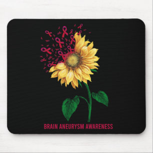 Gehirnaneurysma Bewusstsein Sonnenblume Mousepad