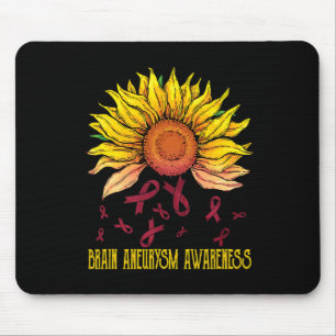 Gehirnaneurysma Bewusstsein Sonnenblume Mousepad