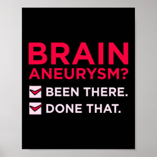 Gehirnaneurysma gab es Aufklärungsmonatsunterstütz Poster