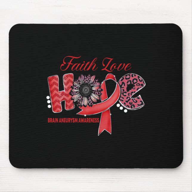 Gehirnaneurysma kommt nicht mit einem Handbuch, da Mousepad (Vorne)