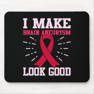 Gehirnaneurysma sehen gut bekannt Monat Unterstütz Mousepad