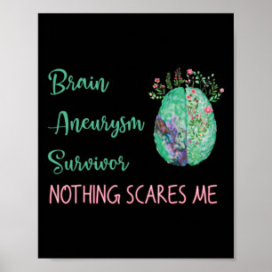 Gehirnaneurysma Survivor Nothing Scares Me 1 Poster