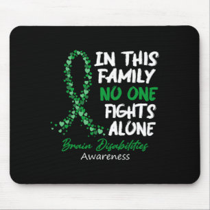 Gehirnbehinderungen Bewusstsein dieser Familie Nie Mousepad