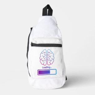 Gehirnbelastung Crossbody Bag