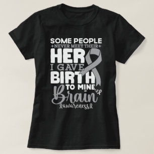 Gehirnbewusstsein Manche treffen ihren Helden nie T-Shirt