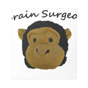 Gehirnchirurg Notizblock