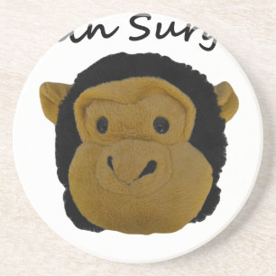 Gehirnchirurg Sandstein Untersetzer