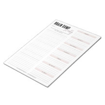 GEHIRNDUMP | wöchentlich blush