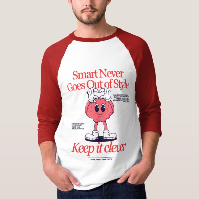 - Gehirne sind immer in Mode T-Shirt (Vorderseite)