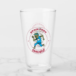 Gehirnernährungsspezialist Zombie Gehirn Glas