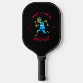 Gehirnernährungsspezialist Zombie Gehirn Pickleball Schläger
