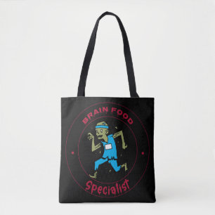 Gehirnernährungsspezialist Zombie Gehirn Tasche