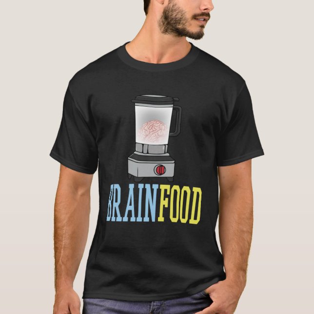 Gehirnfutterprozessor T-Shirt (Vorderseite)