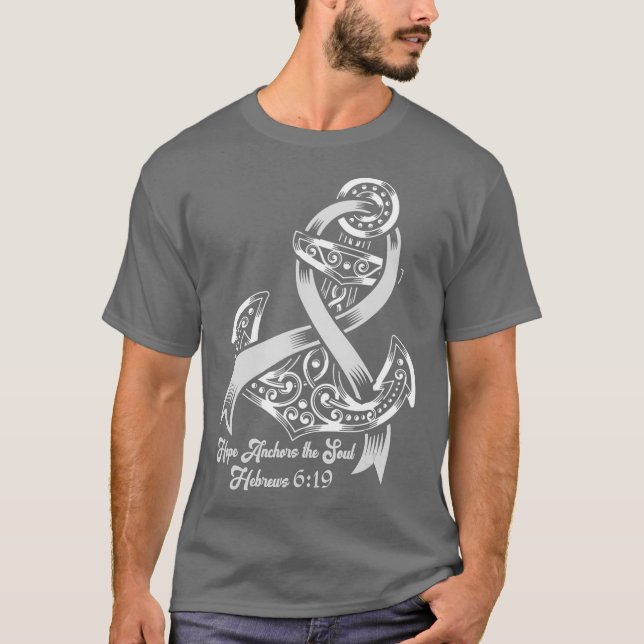 Gehirnkrebs-Bewusstsein Hoffnung stärkt das Soul T-Shirt (Vorderseite)