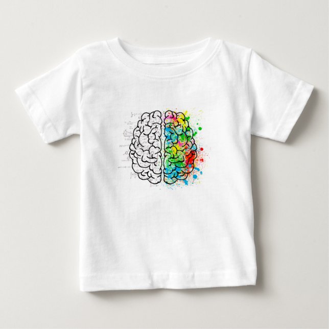 Gehirnpsychologie Baby T-shirt (Vorderseite)