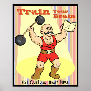 Gehirntraining Poster