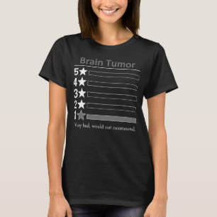 Gehirntumor Sehr schlecht, würde nicht empfehlen. T-Shirt