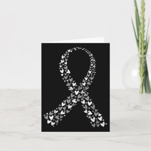 Gehirntumorbewusstsein Gehirntumor Gray Ribbon Män Karte