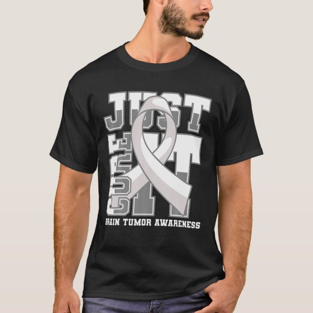 Gehirntumorbewusstsein heilen es einfach T-Shirt (Vorderseite)
