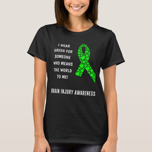 Gehirnverletzung Bewusstsein T-Shirt (Vorderseite)