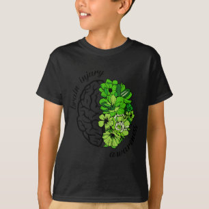 Gehirnverletzungsbewusstsein Psychische Gesundheit T-Shirt