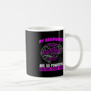 Gehirnwellen sind so mächtige Ärzte untersuchen si Kaffeetasse