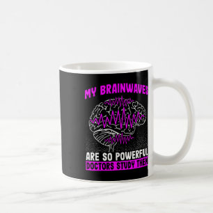 Gehirnwellen sind so mächtige Ärzte untersuchen si Kaffeetasse