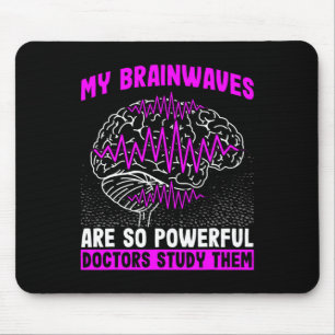 Gehirnwellen sind so mächtige Ärzte untersuchen si Mousepad