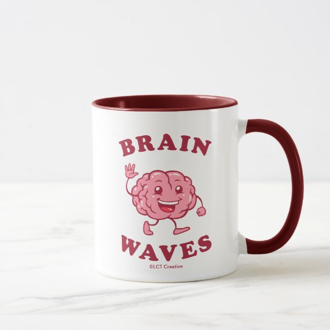 Gehirnwellen Tasse (Rechts)