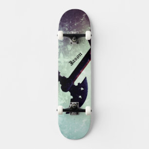Gehobene Schlachtax Skateboard