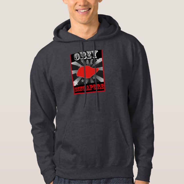 Gehorche Singapur Hoodie (Vorderseite)