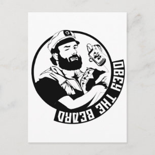 Gehorchen Postkarte
