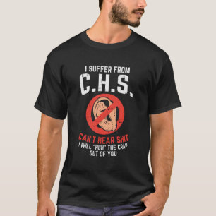 Gehörhaftes Bewusstsein Gezwitscher Gehörlosigkeit T-Shirt