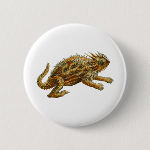Gehörnte Eidechse Texas Button