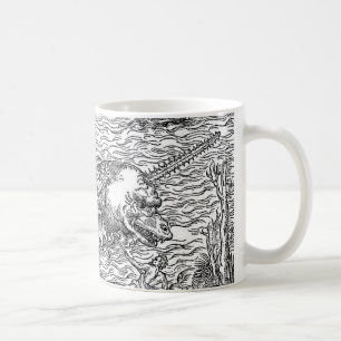 Gehörnte Seeschlange/Monster Kaffeetasse