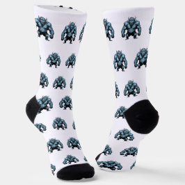 Gehörntes Monster Socken