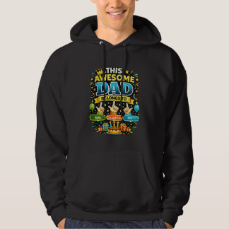 Gehört zu benutzerdefinierten Kindernamen Vatertag Hoodie