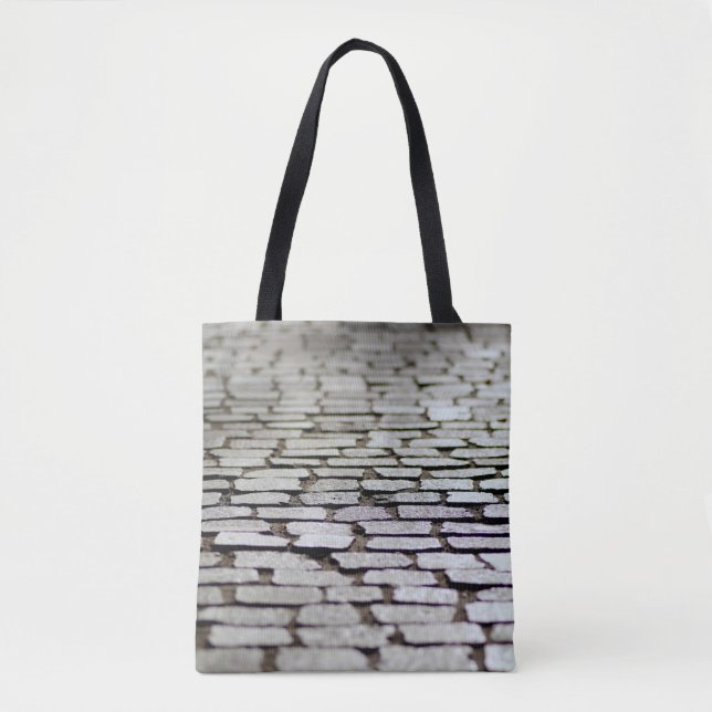 Gehsteig zu Pflastersteinen Tasche (Vorderseite)
