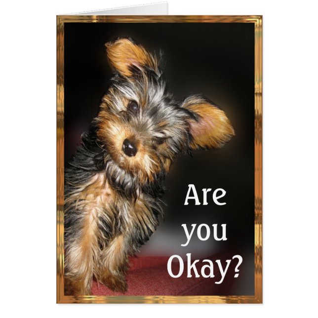 Geht es dir gut? Personalisierbar (Vorne)