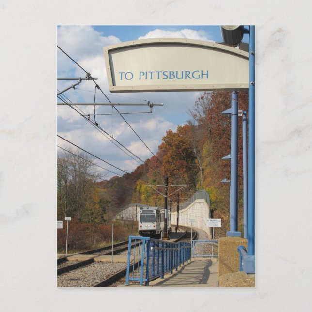 Geht nach Pittsburgh? Postkarte (Vorderseite)