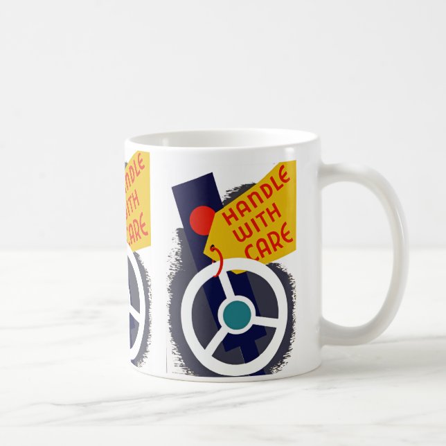 Geht Sorgsam Damit Um Kaffeetasse (Rechts)