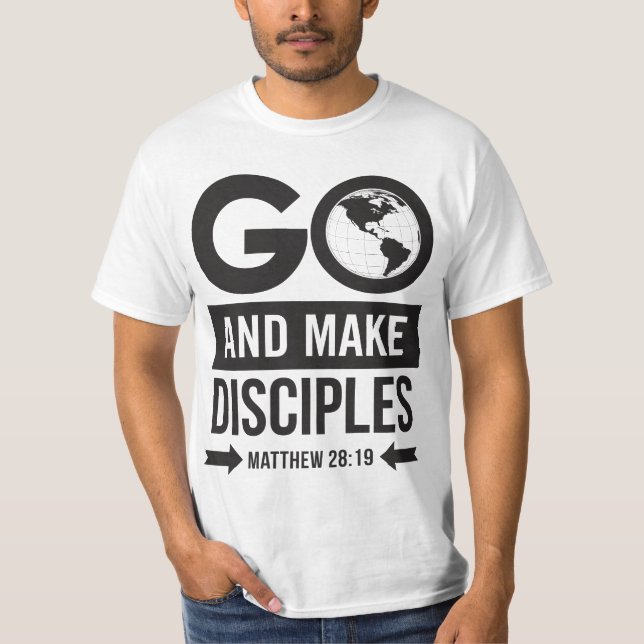 Geht und macht Jünger T-Shirt (Vorderseite)