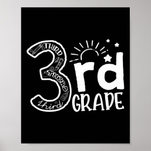 Geht zur 3. Klasse Lehrerteam und dritte Klasse B Poster