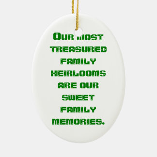 Gehütete FamilieHeirlooms - kundengerecht Keramikornament