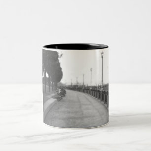 Gehweg-Tasse Zweifarbige Tasse