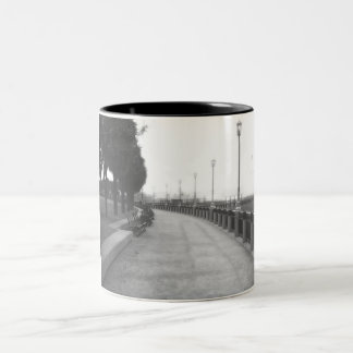 Gehweg-Tasse Zweifarbige Tasse