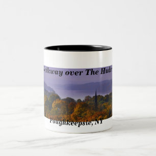 Gehweg über der der Hudson-Tasse Zweifarbige Tasse